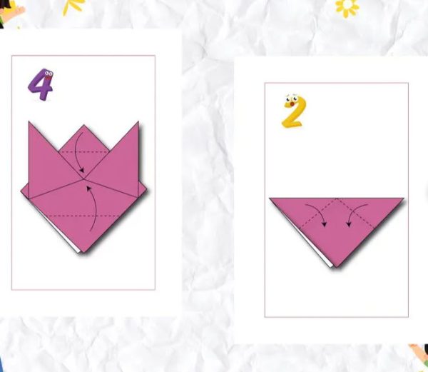 30 Pages Cats & Dogs Origami for kids - Image 4