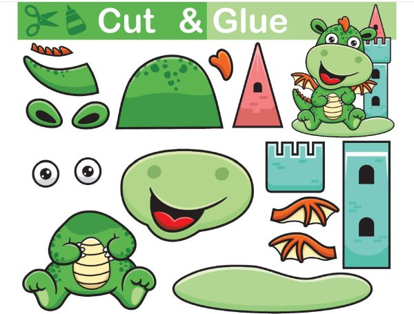 70 Cut and Glue Games | Printables - Image 3
