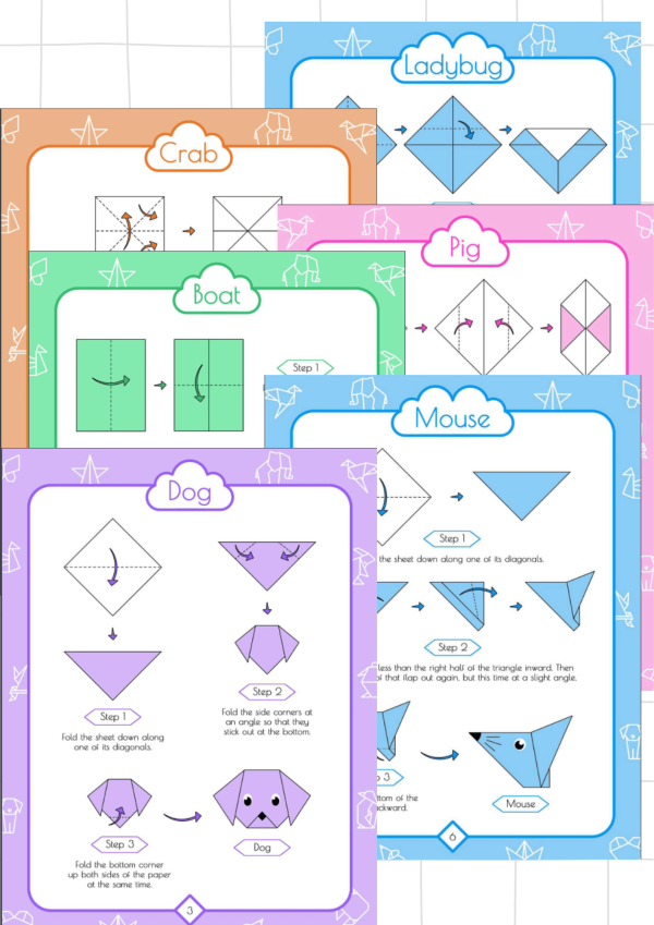 Origami Fun for Kids: 50 designs with step by step - Image 3