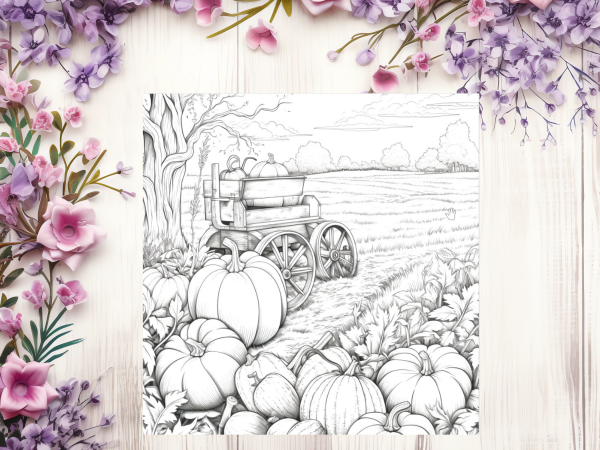 Thanksgiving Coloring Book