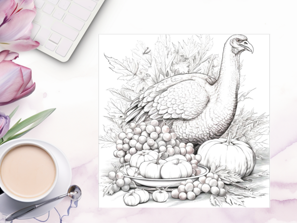 Thanksgiving Coloring Book